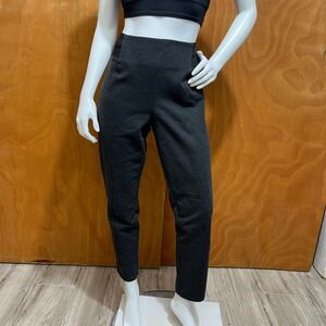 Style & Co Women's Gray Pull On Stretch Pants Size Large Slim Ankle
